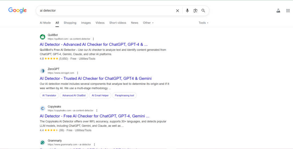 Is ZeroGPT Accurate? 98% Accurate or 98% Speculation? 2 google search for Ai detector