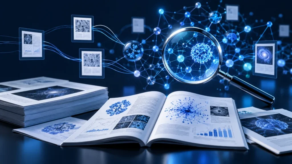 Original illustration for consensus AI software coverage